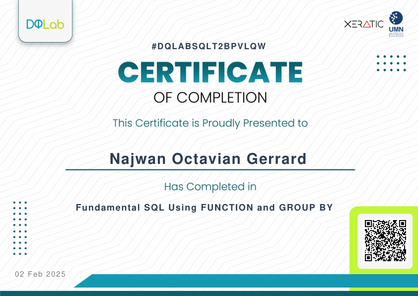 Certificate Linux Fundamental Adinusa